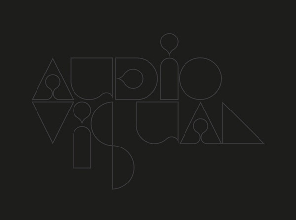 Audio Visual #handcrafted #design #graphic #type #typography