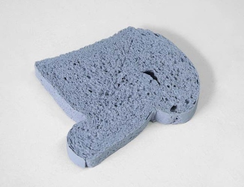 The Supermarket #blue #sculpture #bread