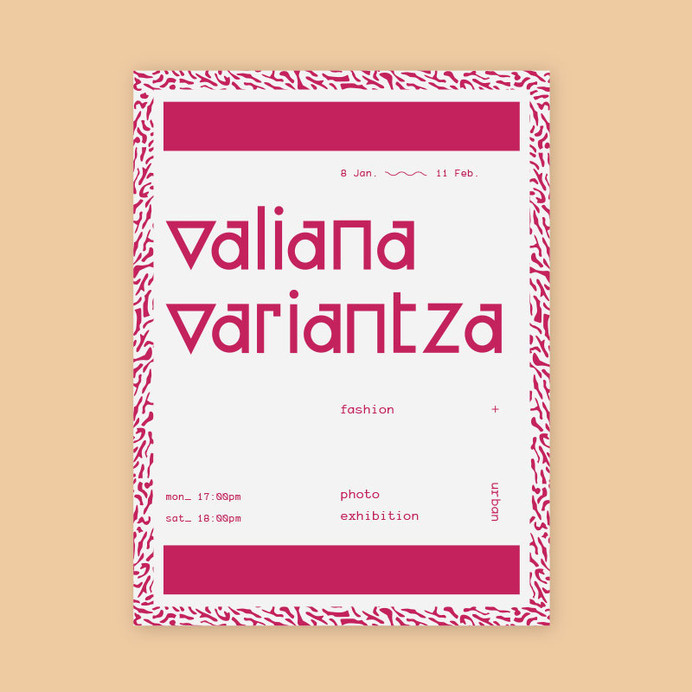 Valiana Variantza - grab . the . eye . | design & visual communication #urban #photography #identity #valiana #poster #variantza #fashion