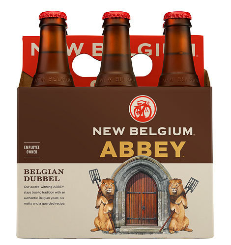 New Belgium Abbey #packaging #beer