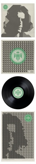 RECORDS / ALBUMS III on the Behance Network #record #print #graphic #poster