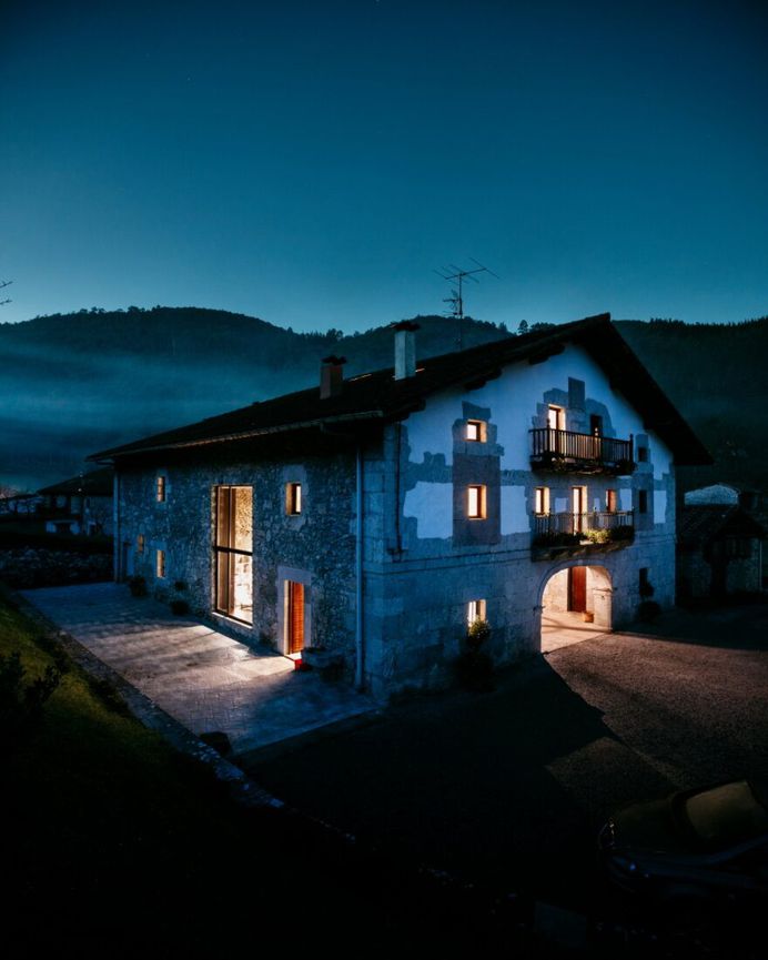 Traditional Basque House Converted into Two-Family Residence 17