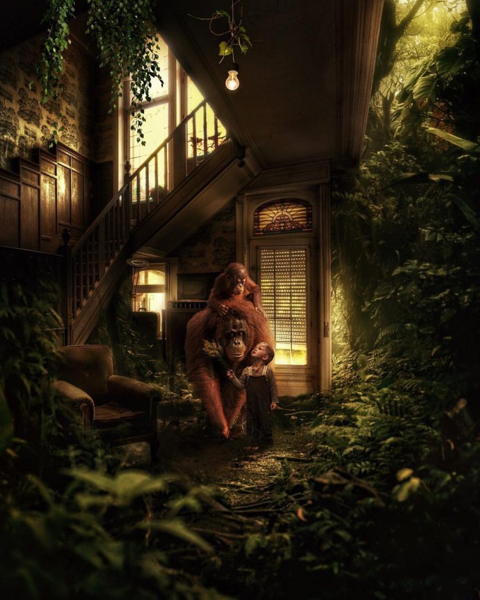 Surreal and Dreamlike Photo Manipulations by Marcel van Luit