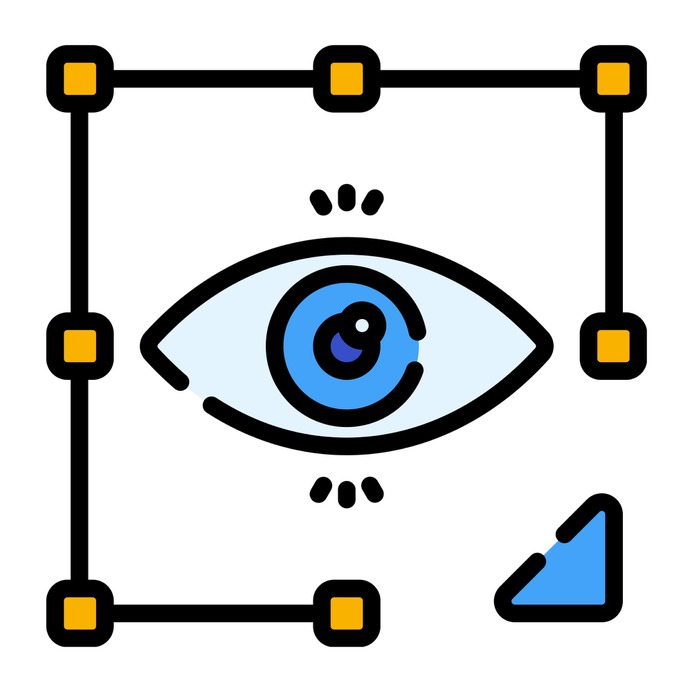 See more icon inspiration related to eye, vision, focus, look, view, ui, edit tools, optical, visualize, vector, interface and target on Flaticon.