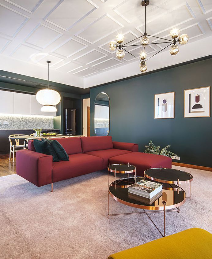 Apartment in Bucharest by Bogdan Ciocodeica Mix Vintage Furniture with Modern