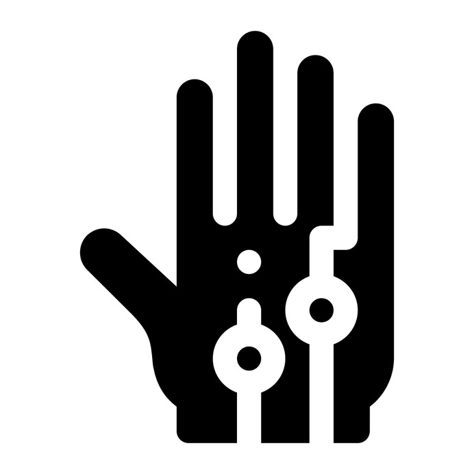 See more icon inspiration related to digital, technology, virtual reality, gloves, wired gloves, electronics, electronic and multimedia on Flaticon.