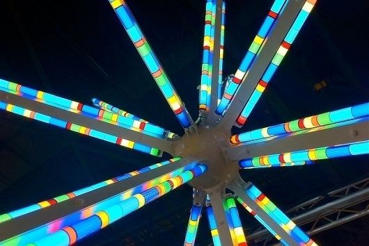 Bright Star (Sirius) by Spencer Finch #fluorescent #finch #art #lighting #spencer