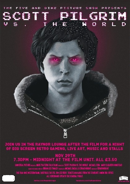 Scott Pilgrim by Mute #movie #mute #poster #muteart
