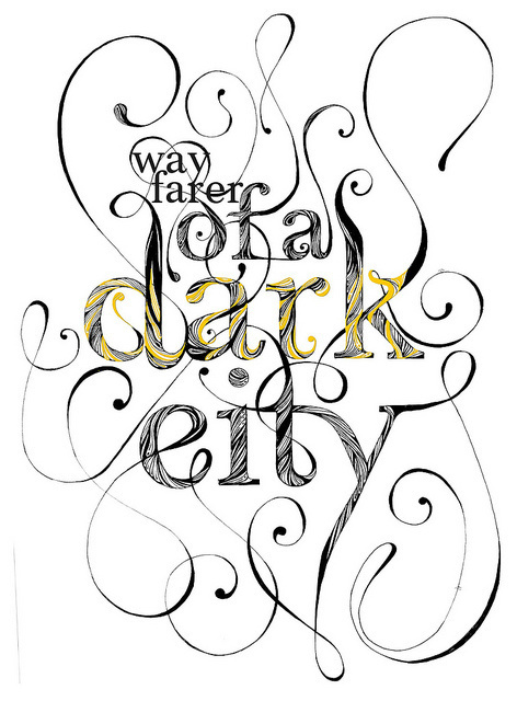 dark #pgina #ilustracin #tipografa #illustration #afiche #tipo #editorial #typography