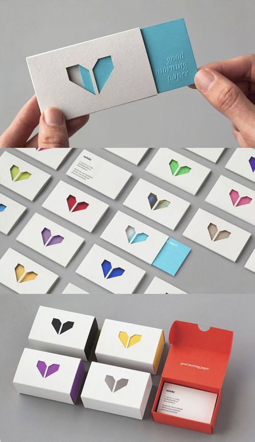 Tarjetas Troqueladas