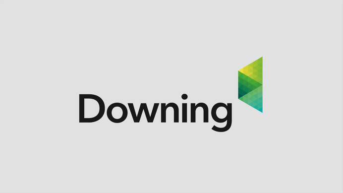 Downing logo designed by Branch #logo #logotype #symbol #brandidentity #identity #Downing #Branch
