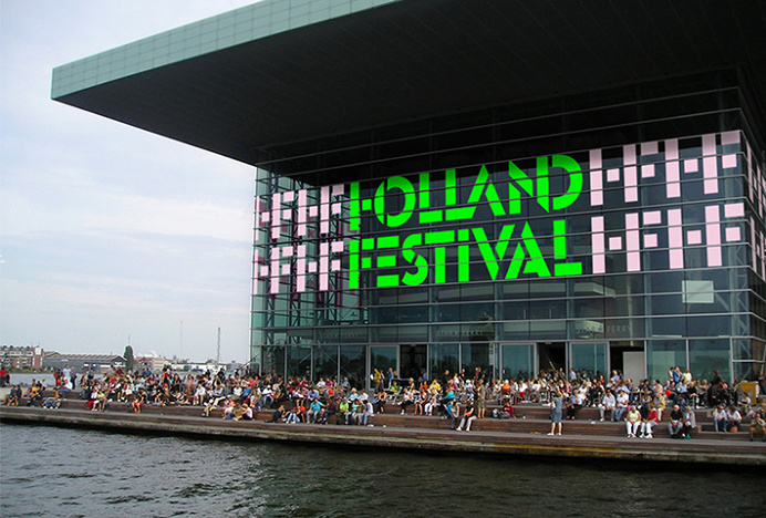Holland Festival by Thonik #font #typography #typeface #sign