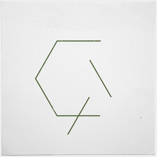 #289 This hexagon is falling apart – A new minimal geometric composition each day
