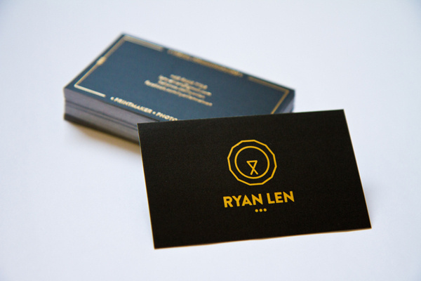 Personal Business Card 2013 #logo #identity #business card #vector #singapore #gold #lion #visual identity #2013 #namecard #hotstamp #name c