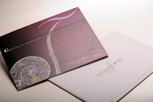 Best Works of Chaiti Mehta Design #invite #diamond #design #graphic #illustration #interjewel #purple #brochure