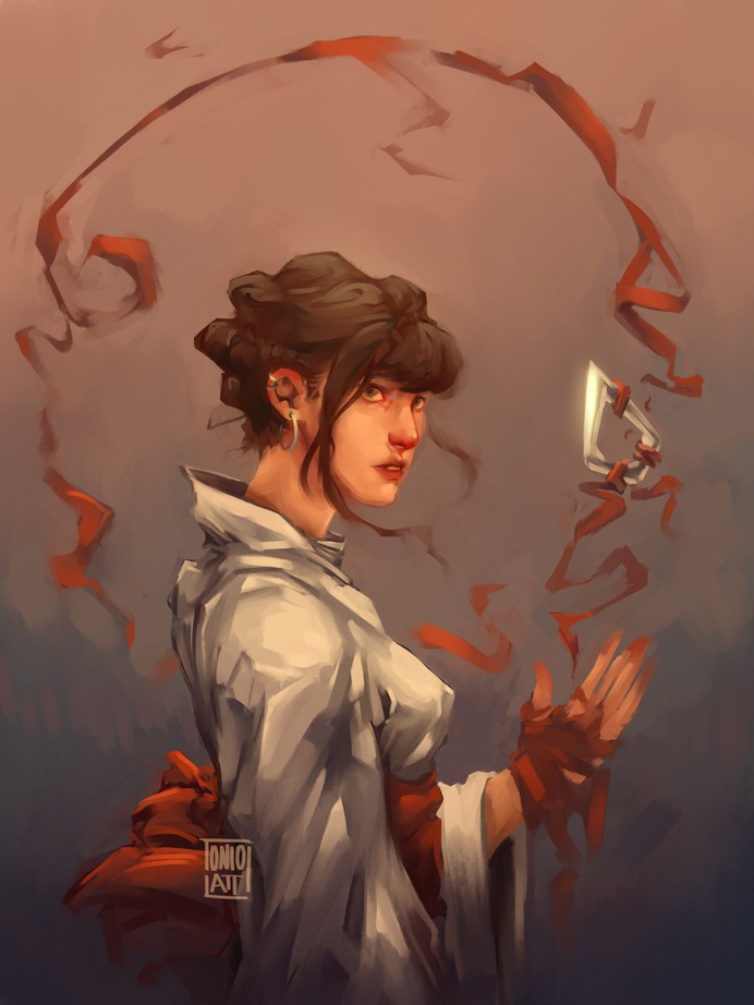 Priestess by Malalunaa
