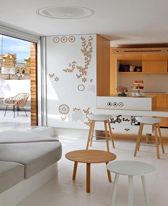 Penthouse Apartment in Valencia by Josep Rua - #decor, #interior, #homedecor,