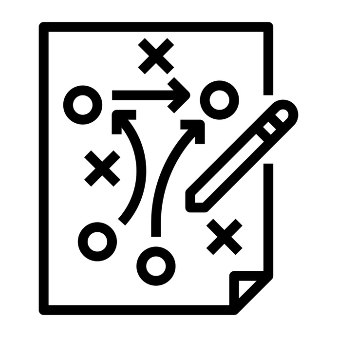 See more icon inspiration related to process, sport, business and finance, sports and competition, seo and web, tactical, tactics, planning, strategy, marketing and business on Flaticon.