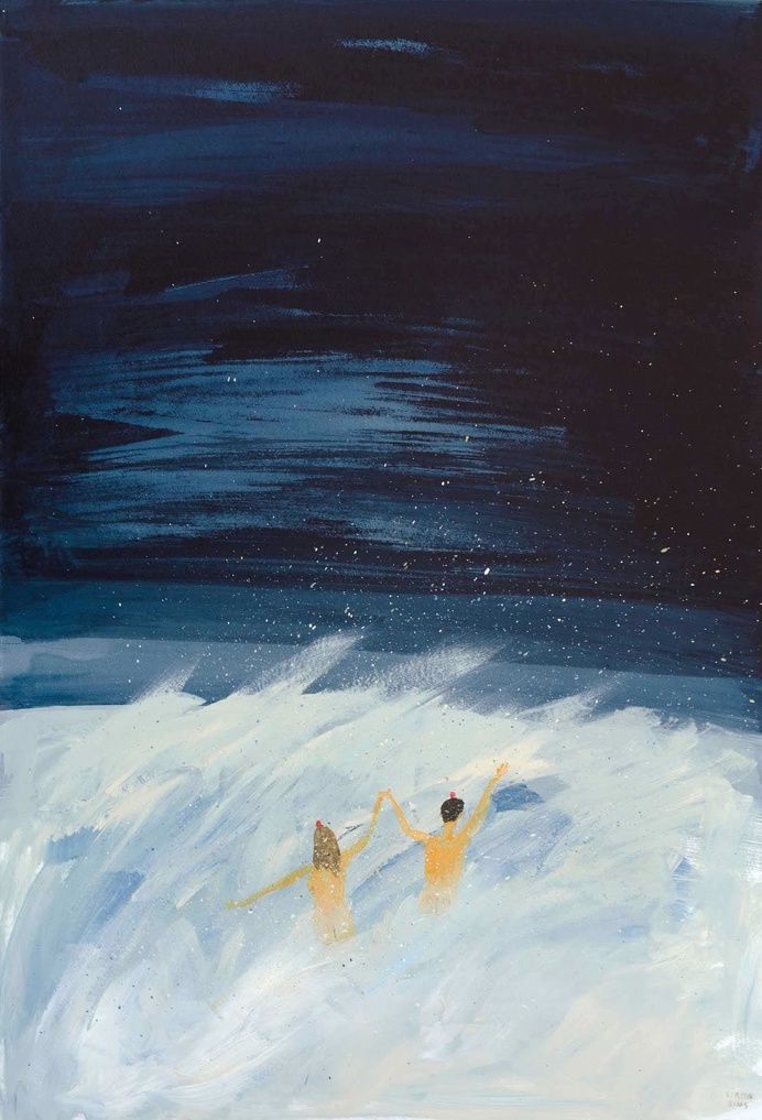 Whimsical and Narrative Acrylic Paintings by Kirsten Sims