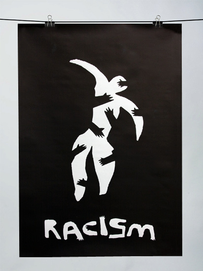 Racism #white #black #human #poster #social