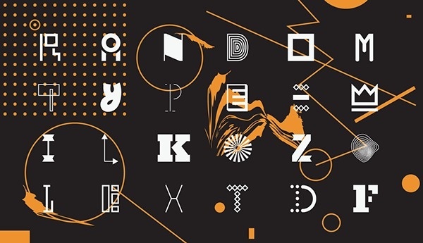 Random font on Behance #font #kozole #random #emil #typeface #type