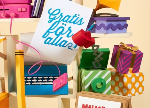 Malmxc3xb6 Festival 2013 on Behance #snask #handmade #paper