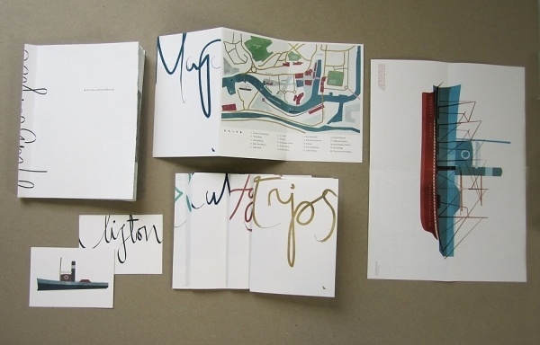Bristol Harbourside : Jessica Rose Phillips #bristol #colour #handwritten #boats