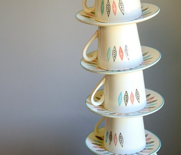 Nordic Mint Cup & Saucer Uncovet #cup