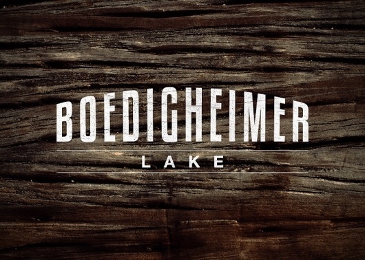 Branding 10,000 Lakes #1000 #lakes #logo #identity #lake #type