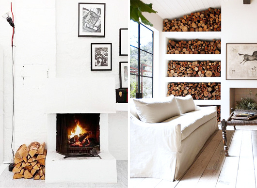 logs #interior #design #decor #deco #decoration