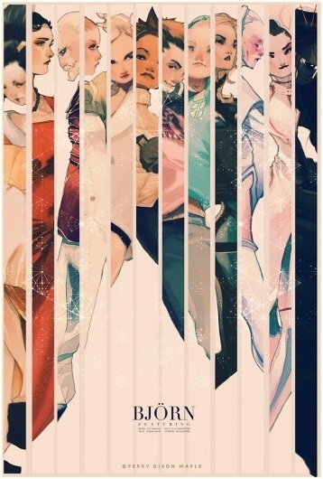 char poster by Perry Maple at Coroflot #illustration #perry #maple