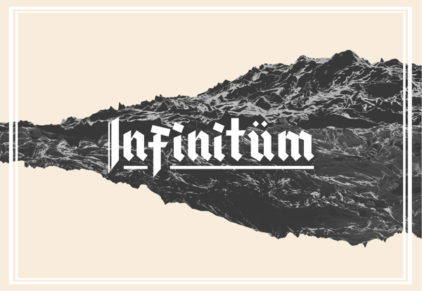 Infinitxc3xbcm Typeface #typography