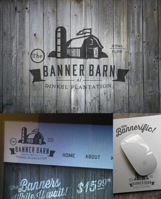 personal, logo, barn, web, wood, digital, banner, illustration