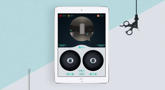 Quiro App #uiux #medical #app #surgical #professional #student #video #game #quiro