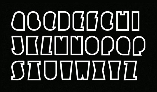 David McLeod #geometric #typography