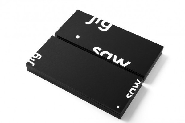 Black foil stamping on the edges of collateral gives the pieces a strong appearance when stacked together. #strong #appearance #edges #gives #together #black #pieces #collateral #stacked #stamping #foil