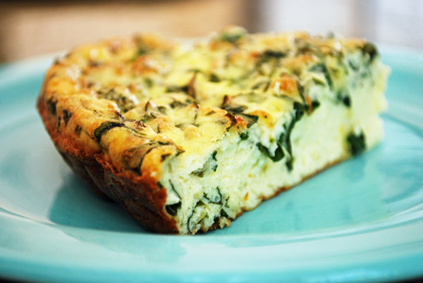 basil frittata #food
