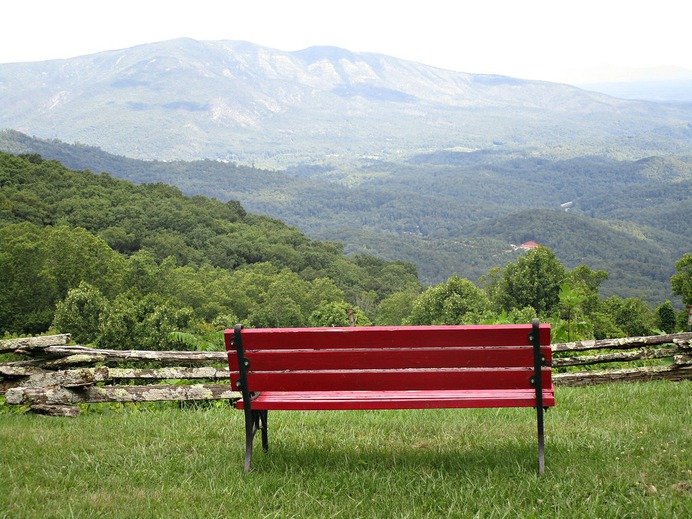 Sit down and enjoy the view