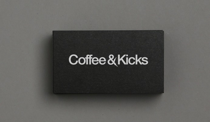 Coffee & Kicks - CPEN10 | Portfolio of Charlene Sepentzis #stamp #business #card #print #foil