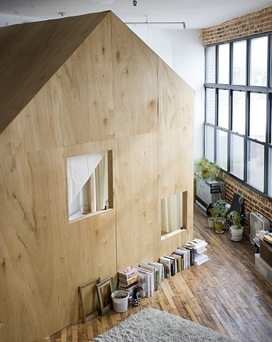 FFFFOUND! #wood #interior #cabin #loft