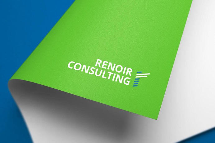 renoir logo design identity