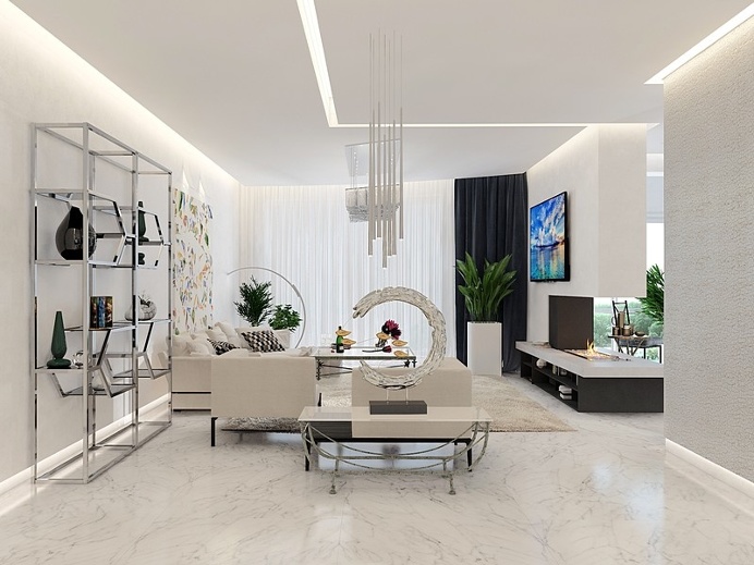 Horizon Apartment in Paris by Rosko Family Design