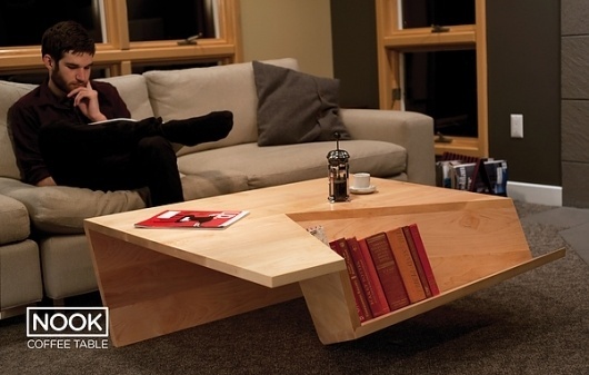 Nook Coffee Table #design #nook #industrial #coffee #table