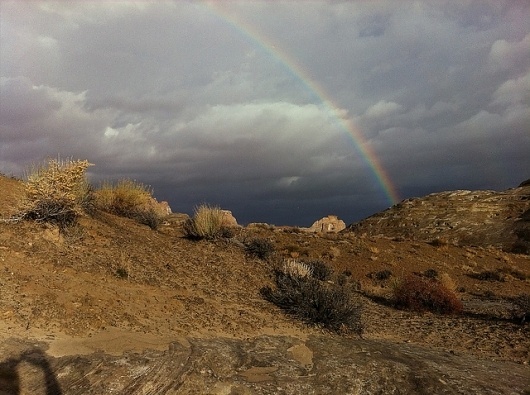 Flickr: Your Photostream #rainbow #utah #desert