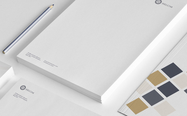 Helcim Group mattwahba #corporate #stationery #branding #clean