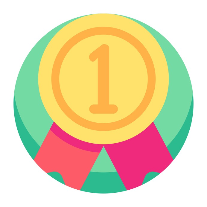 See more icon inspiration related to best, medal, first, sports and competition, gold medal, prize, winner and sports on Flaticon.
