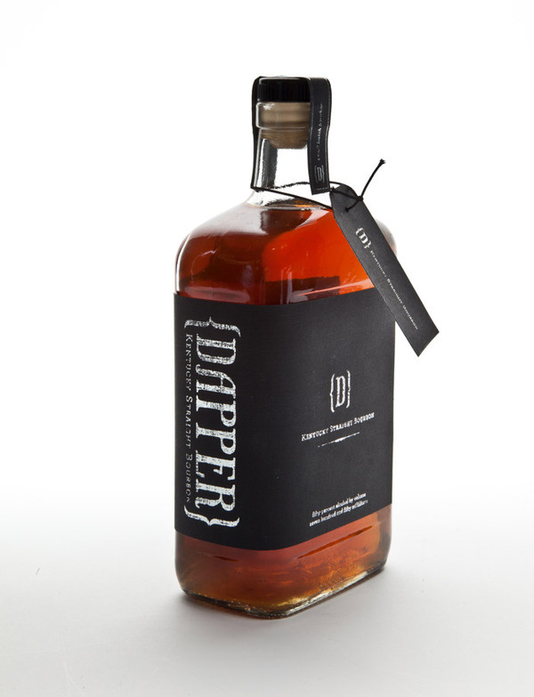 Dapper Straight Bourbon #branding #packaging #bourbon #identity #logo