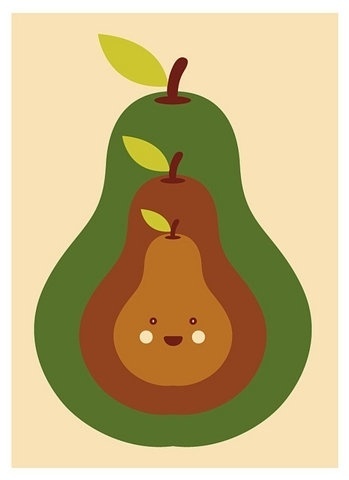 FFFFOUND! | Pears with me | Flickr - Photo Sharing! #illustration