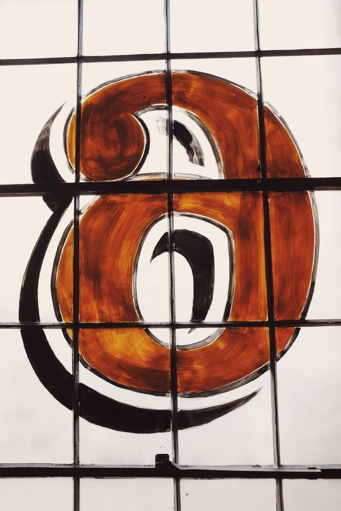#photography #personal #hand #painted #number #6 #window