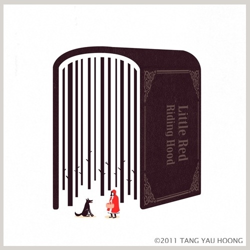 Negative Space « Tang Yau Hoong #negative #illustration #space